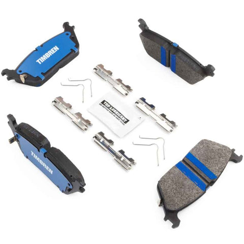 Timbren 19-26 Ram 1500/22-25 Jeep Grand Wagoneer BES Severe Duty Semi-Metallic Brake Pads - Rear - TIM-D2169SD