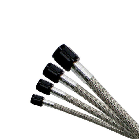 Nitrous Express 20ft Sho Stainless Steel Braided Hose - Black - 11242