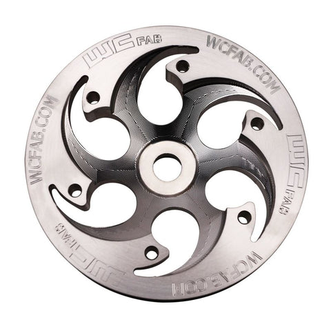 Wehrli 01-16 Chevrolet 6.6L Duramax Twin CP3 Pulley Deep Offset - Raw Finish - WCF100429