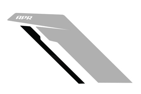 APR Sideburn Sticker - Silver/Black - PM100335