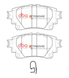 DBA 20-22 Toyota Corolla Hatchback Rear XP Performance Brake Pads - DB15044XP