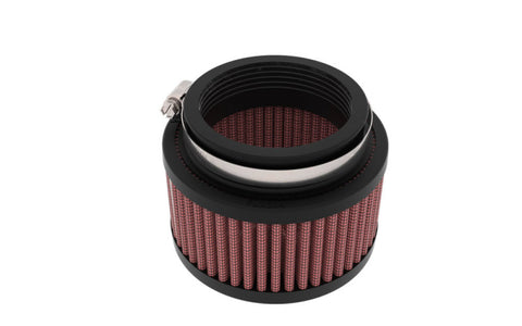 K&N Universal Clamp-On Air Filter 2.25in Flange ID 3.5in OD 2in Height - RU-1900