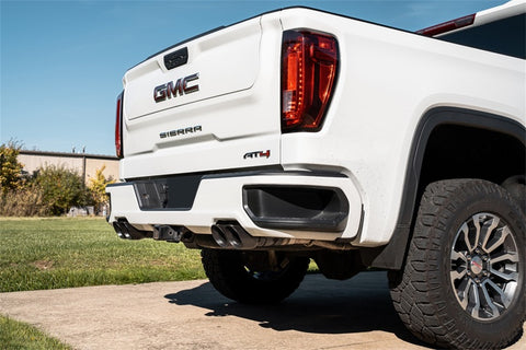 Corsa 19-25 Chevy Silverado 1500 CatBack Dual Rear Exit with Twin 4in Black Powder Ct ProSeries Tips - 21199BPC
