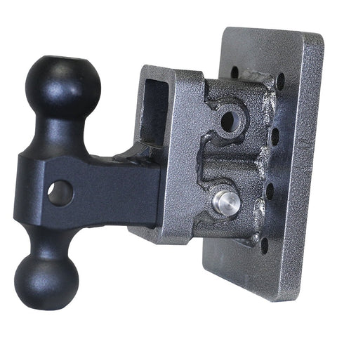 Gen-Y Mega Duty 2in Bolt-On 2.5in Drop 2K TW 16K Hitch w/GH-051 Dual-Ball - GH-112