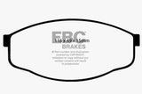 EBC 84-93 Toyota Pick-Up 1/2 Ton 2WD Greenstuff Front Brake Pads - DP6419