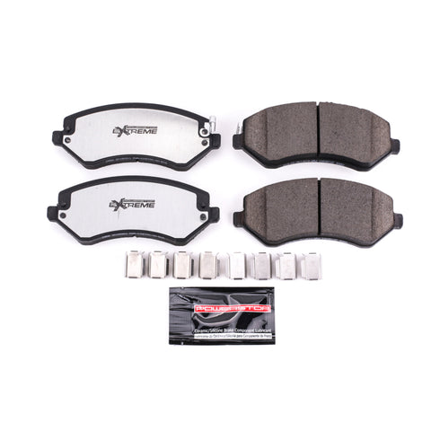 Power Stop 04-07 Chrysler Town & Country Front Z36 Truck & Tow Brake Pads w/Hardware - Z36-856