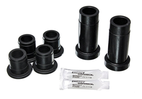 Energy Suspension 79-83 Toyota Pickup 2WD excl T-100/Tundra Black Front Upper&Lower Control Arm Bush - 8.3102G