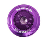 NRG Fender Washer Kit w/Color Matched M6 Bolt Rivets For Plastic (Purple) - Set of 10 - FW-150PP