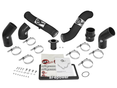 aFe BladeRunner Intercooler w/ Black Tubes 16-17 Nissan Titan XD V8 5.0L (td) - 46-20282-B