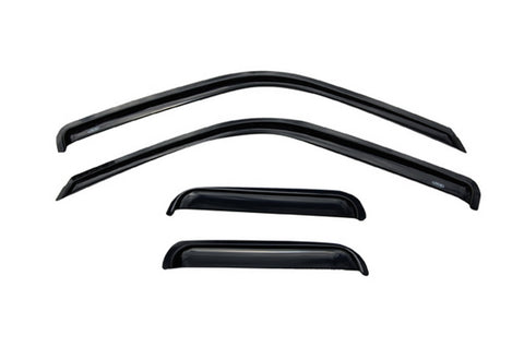 AVS 88-99 Chevy CK Ext. Cab Ventvisor Outside Mount Window Deflectors 4pc - Smoke - 94231