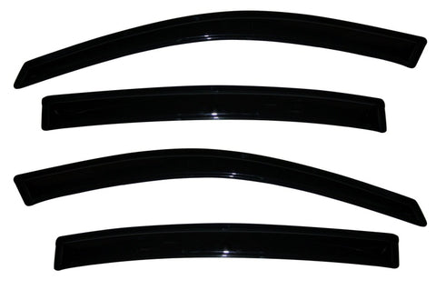AVS 06-12 Buick Lucerne Ventvisor Outside Mount Window Deflectors 4pc - Smoke - 94392