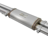 aFe MACHForce XP 3in 409-SS Exhaust Cat-Back 2017 Ford F-150 Raptor V6-3.5L (tt) w/ Black Tip - 49-43045-B
