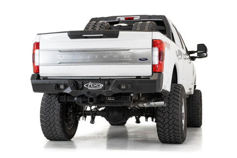 Addictive Desert Designs 17-20 Ford Super Duty Bomber HD Rear Bumper w/ Mounts For Cube Lights - R160051280103