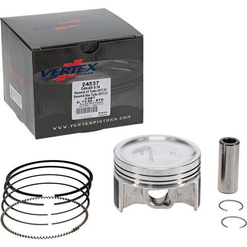 Vertex Piston 2017 Can-Am Maverick X3 900cc Cast Replica Piston Kit - 24537