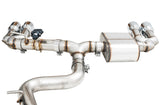 AWE Tuning Audi 8V S3 SwitchPath Exhaust w/Chrome Silver Tips 102mm - 3025-42068