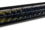 Go Rhino Universal Blackout Combo Series 50in Double Row LED Light Bar w/ Amber Lighting - Black - 754805012CDS