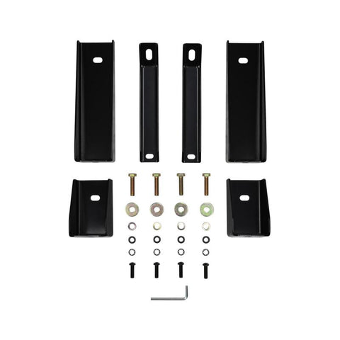 Westin 2019 Chevrolet Silverado/Sierra 1500 Crew Cab E-Series 3 Nerf Step Bars - Black - 23-4135