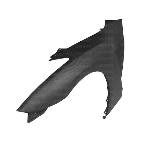 Seibon 09-10 Nissan GT-R R35 OEM Dry Carbon Fiber Fenders - FF0910NSGTR-OE-DRY