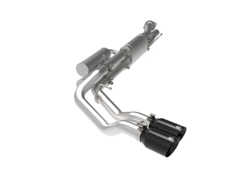 aFe Rebel Series 3in 409 SS Cat-Back Exhaust w/ Black Tips 17-20 Ford F-250/F350 V8 6.2L/7.3L - 49-43117-b