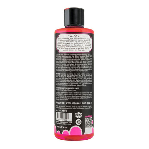 Chemical Guys Mr. Pink Super Suds Shampoo & Superior Surface Cleaning Soap - 16oz - CWS_402_16
