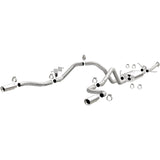MagnaFlow 14 Toyota Tundra V8 4.6L/5.7L Stainless Cat Back Exhaust Dual Split Rear Exit - 15305