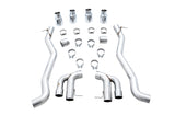 AWE Tuning 18-19 BMW M5 (F90) 4.4T AWD Axle-Back Exhaust - Track Edition (Chrome Silver Tips) - 3020-42069