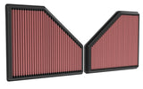 K&N 20-22 BMW M3 L6 3.0L F/I Replacement Air Filter - 33-3171