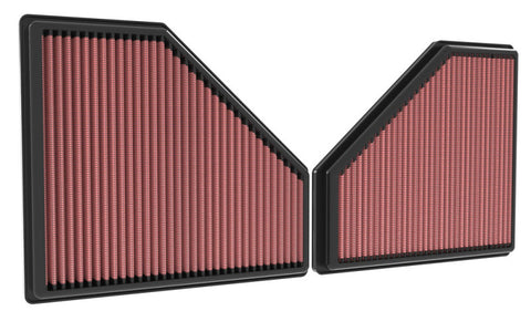 K&N 20-22 BMW M3 L6 3.0L F/I Replacement Air Filter - 33-3171