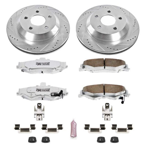 Power Stop 98-02 Chevrolet Camaro Rear Z26 Street Warrior Brake Kit - K1568-26