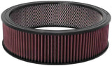 K&N Replacement Drop In Air Filter - 14in OD / 12in ID / 4in H w/ Wire - E-3750