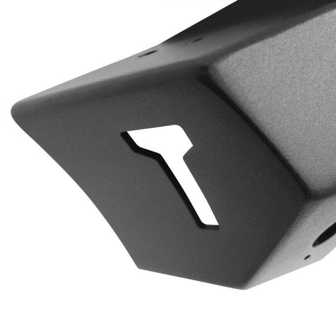 Westin 18-19 Jeep Wrangler JL WJ2 Stubby Front Bumper - Textured Black - 59-80085