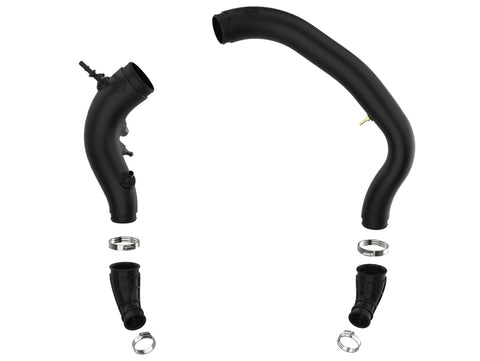 aFe 15-16 Ford F150 V6 3.5L Turbo Inlet Pipes - Black - 59-20006