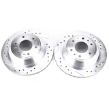 Power Stop 04-07 Buick Rainier Rear Evolution Drilled & Slotted Rotors - Pair - AR8647XPR