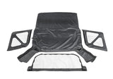 Rampage 1995-1998 Geo Tracker Soft Top OEM Replacement - Black Denim - 98815