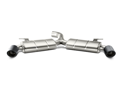 Akrapovic 13-17 Volkswagen Golf GTI (VII) Slip-On Line (Titanium) w/ Carbon Tips - MTP-VW/T/1H