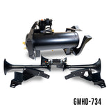 Kleinn 07-19 Chevrolet Silverado 2500 HD/ 3500 HD Onboard Air System w/ Model 730 Horns - GMHD-734