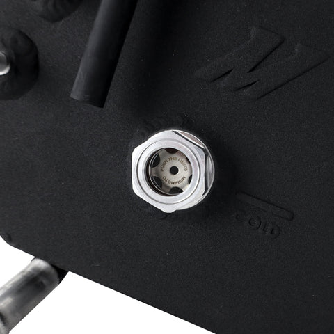 Mishimoto 2021+ Ford Bronco 2.3/2.7L EcoBoost Expansion Tank - Micro Wrinkle Black - MMRT-BR-21MWBK