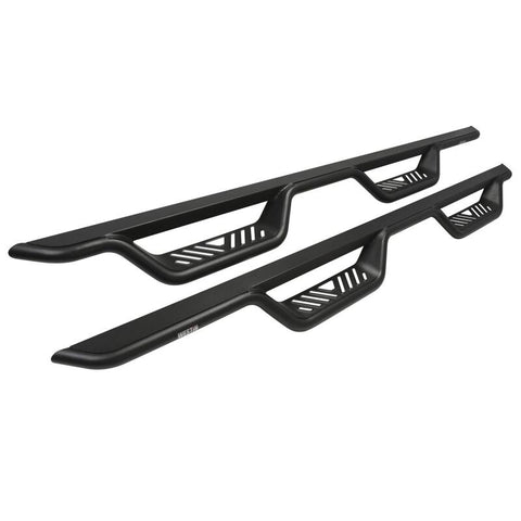 Westin 07-21 Toyota Tundra CrewMax Outlaw Drop Nerf Step Bars - Textured Black - 20-13255