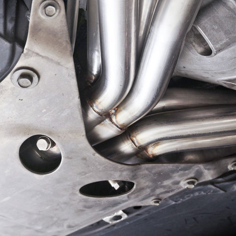 Stainless Works 2014-18 Corvette 6.2L Headers 2in Primaries w/ High-Flow Cats X-Pipe - C72CAT