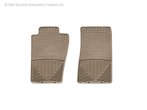 WeatherTech 82-93 Chevrolet S10 Pickup Front Rubber Mats - Tan - W11TN