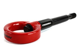 PERRIN 08-14 Subaru WRX/STI (Hatchback) Tow Hook Kit (Rear) - Red - PSP-BDY-250RD