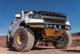 N-Fab M-RDS Front Bumper 15-17 Chevy Colorado - Tex. Black w/Silver Skid Plate - G151MRDS-TX