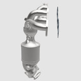 MagnaFlow Conv Direct Fit California Grade CARB Compliant 07-10 Nissan Altima L4 2.5L - 5531295
