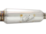 aFe Takeda 11-16 Scion TC 2.5L 2 1/4-2 1/2in Stainless Steel Axle-Back Exhaust w/Black Tip - 49-36025-B