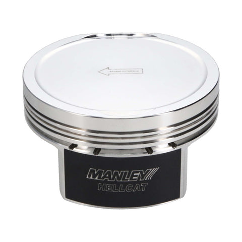 Manley Chrysler 6.2L Hemi Platinum Pistons 4.090in Bore -6.5cc Dish 3.579in Stroke - Single - 597900DC-1