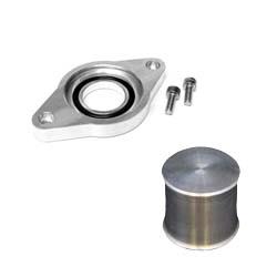 Torque Solution HKS Blow Off Valve Adapter w/ Plug: Subaru WRX 2008-2014 & Legacy GT 05-09 - TS-SU-HKS2c