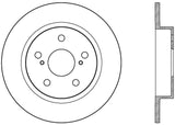 StopTech 11-13 Scion tC Rear Slotted Left Sport Brake Rotor - 126.44179SL