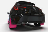 Rally Armor 22-26 Subaru WRX Pink Mud Flap BCE Logo - MF92-BCE22-PK/BLK