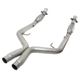 BBK 05-10 Mustang 4.6 GT High Flow X Pipe With Catalytic Converters - 2-3/4 - 1770