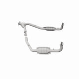 MagnaFlow DF Cat. Conv 97 Land Rover Defender 90 4.0L Y-Pipe Assy / 96-99 Discovery 4.0L Y-Pipe Assy - 93690